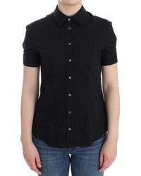 John Galliano - Cotton Shirt Top - Lyst