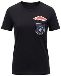 MR & MRS - Black Cotton 's T - Lyst
