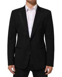 Dolce & Gabbana - Wool 2 Buttons Suit Jacket Blazer 03+Se+Wv - Lyst