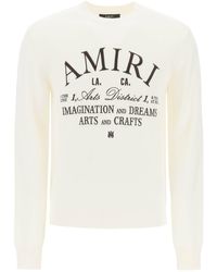 Amiri - Arts District Wool Sweater - Lyst