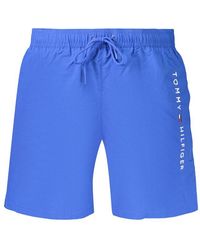 Tommy Hilfiger - Blue Polyester Men's Shorts - Lyst