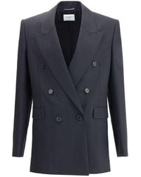 Saint Laurent - Veste Double Croisur - Lyst