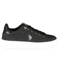 U.S. POLO ASSN. - Black Polyester Sneaker - Lyst