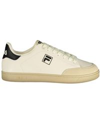 Fila - Bianco Poliestere Uomo Sneaker - Lyst
