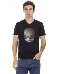 TRUSSARDI ACTION - Black Cotton Men T - Lyst