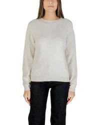 Liu Jo - White Viscose Sweatshirt - Lyst