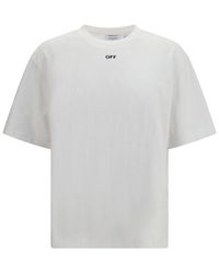 Off-White c/o Virgil Abloh - White Cotton Sportswear - L - Lyst