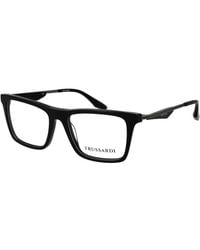 Trussardi - Black Acetate Glasses (frames) - Lyst
