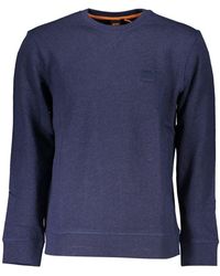BOSS - Cotton Sweater - Lyst