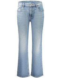 Calvin Klein - Azzurro Cotton 's Jeans - Lyst