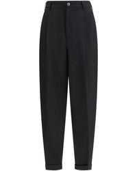 Marni - Black Wool Casual Pants - Lyst