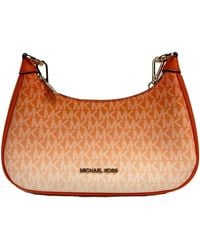 Michael Kors - Cora Medium Pvc Zip Pouchette Crossbody Bag - Lyst