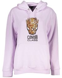 Roberto Cavalli - Polyester Sweatshirt - Lyst