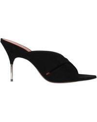 AMINA MUADDI - Leather Stiletto Heel Sandals - Lyst