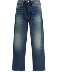 sunflower - Blue Cotton Relaxed Fit Jeans - Lyst