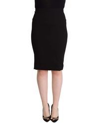 Dolce & Gabbana - Chic High Waist Pencil Skirt - Lyst