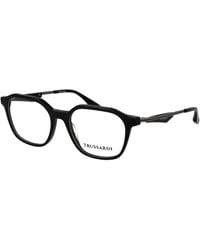 Trussardi - Black Acetate Glasses (frames) - Lyst