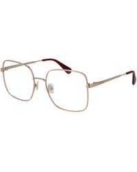 MAX&Co. - Gold Metal Glasses (frames) - Lyst
