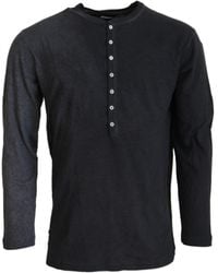 DSquared² - Cotton Linen Long Sleeves Pullover Sweater - Lyst