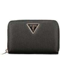 Guess - Black Polyurethane 's Wallet - Lyst
