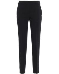 Boutique Moschino - Black Polyester Jeans & Pant - Lyst