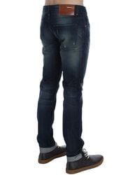 Acht - Denim Straight Fit Jeans Blue Sig30494 - Lyst
