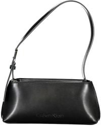Calvin Klein - Black Polyester Handbag - Lyst