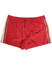 Dolce & Gabbana - Polyester Drawstring Shorts Swimwear - Lyst