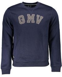 Gianmarco Venturi - Blue Polyester Men Sweatshirt - Lyst