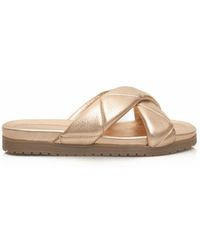 Cerruti 1881 - Beige Lambskin Sandal - Lyst