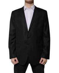 Dolce & Gabbana - Elegant Crown-Patterned Double Breasted Jacket - Lyst