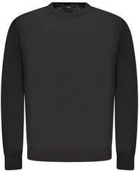 Guess - Black Wool Men Sweater - Lyst