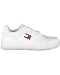 Tommy Hilfiger - Leather Sneaker - Lyst