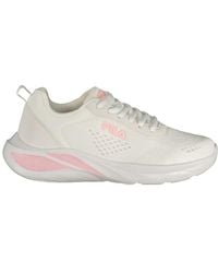 Fila - White Polyester 's Sneakers - Lyst