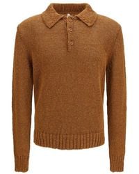 sunflower - Brown Cotton Polo Shirt - Lyst