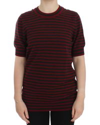 Dolce & Gabbana - Cashmere Short Sleeve Sweater - Lyst