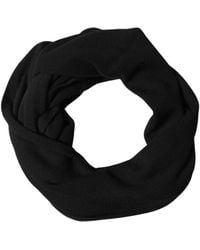 Dolce & Gabbana - Wool Knit Neck Wrap Shawl Scarf - Lyst