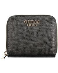 Guess - Nero Poliuretano Wallet - Lyst