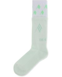 The Attico - Bicolor Cotton Socks - Lyst