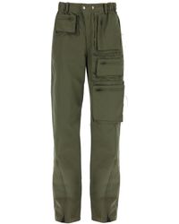 ANDERSSON BELL - Cargo Pants With Raw Cut Details - Lyst
