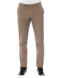 Trussardi - Brown Cotton Men Trouser - Lyst