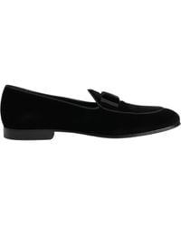Dolce & Gabbana - Velvet Loafers With Bow Tie - Lyst
