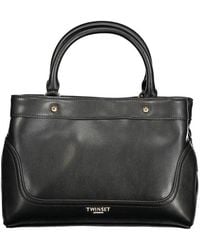 Twinset - Black Polyurethane 's Bag - Lyst