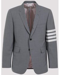 Thom Browne - Med Grey Fit 1 Wool Blazer - Lyst