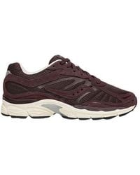 Saucony - Brown Synthetic Athletic Sneakers - Lyst
