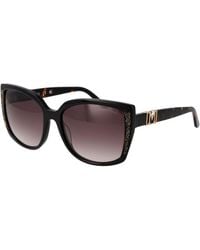 MARCIANO BY GUESS - Brown Plastic Sunglasses - Lyst