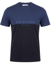 Trussardi Beachwear - Cotton T-Shirt - Lyst
