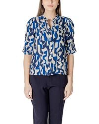 Ichi - Viscose Blouse - Lyst