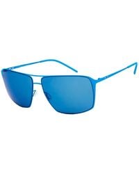 Italia Independent - Blue Metal Sunglasses - Lyst
