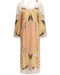 La DoubleJ - Multicolor Silk Casual Dress - Lyst